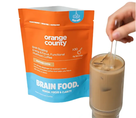 Orange County BRAIN FOOD. Mushroom Blend Pouch 200g